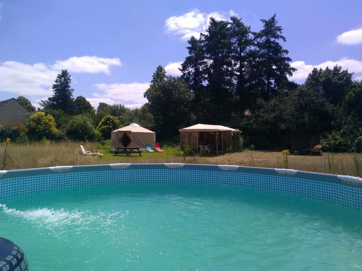 Luxury tent Tentes Bohemes Dans Un Ecolieu Avec Piscine Hors-Sol *